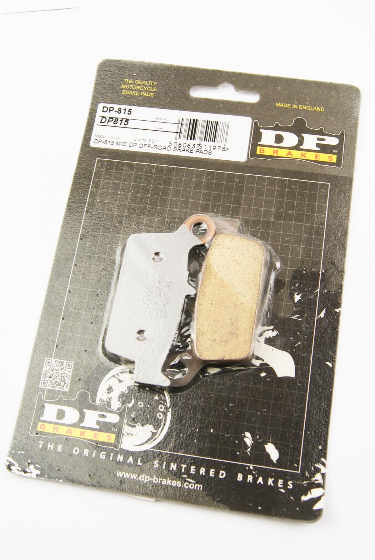 BRAKE PADS SINTERED DP BRAKES, DP815 Premium 41-815.H_DP, 39-131
