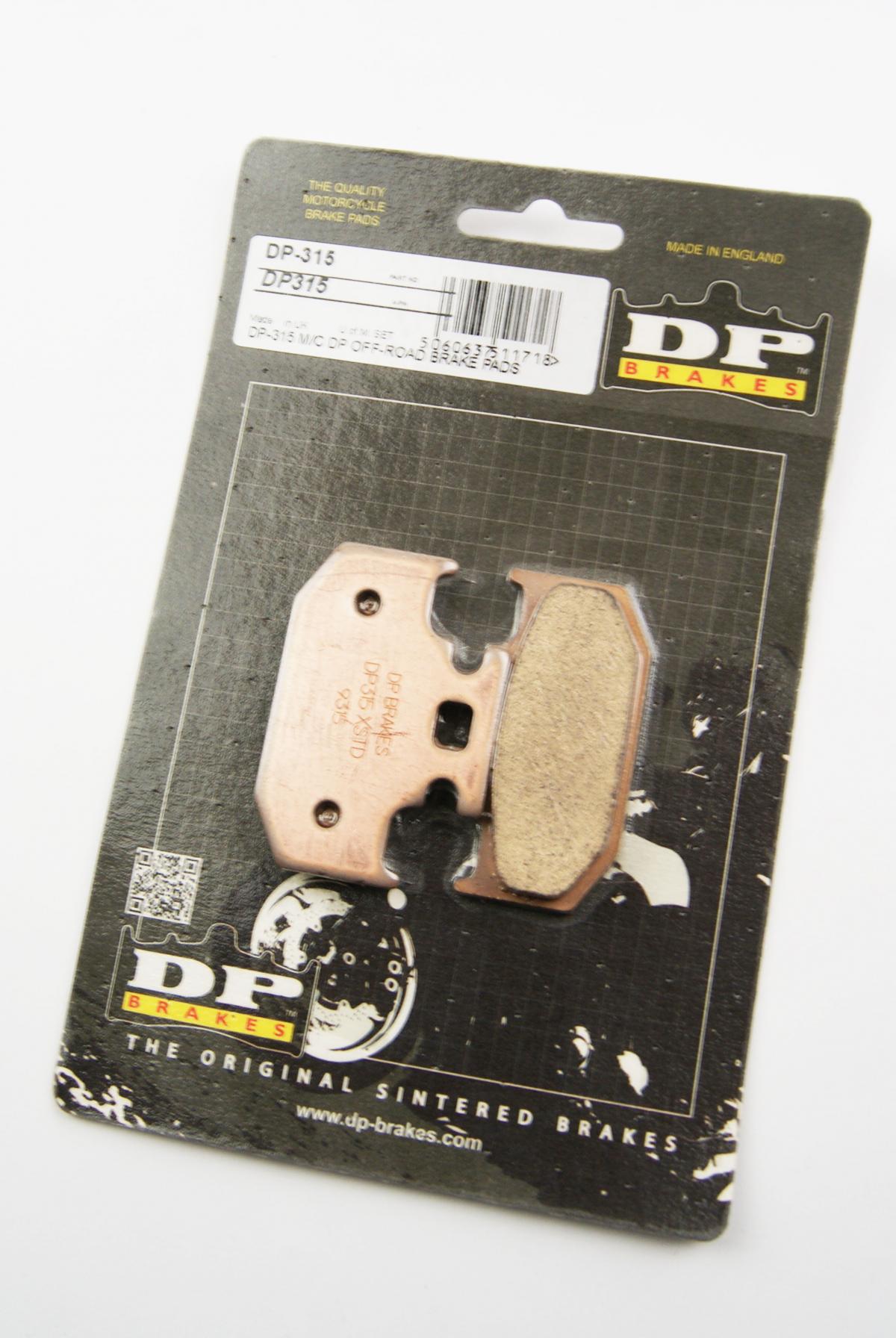 BRAKE PADS SINTERED DP BRAKES, DP315 Premium 41-315.H.DP