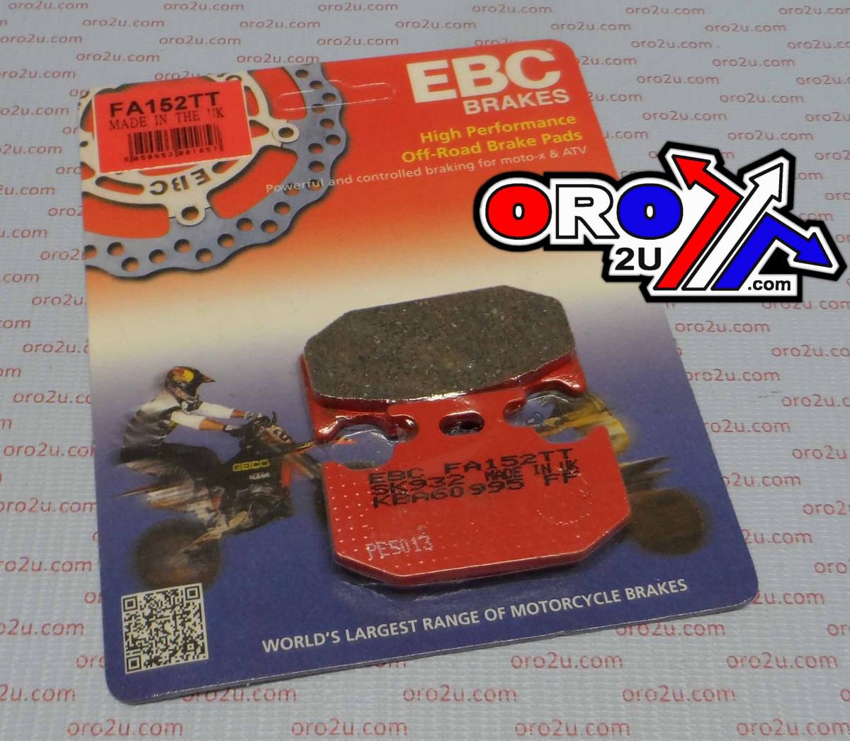 BRAKE PADS STD KAWASAKI SUZUKI YAMAHA EBC FA152