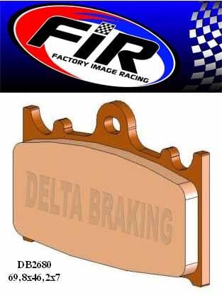 BRAKE PADS SINTERED METAL HS, MX-N HIGH FRICTION