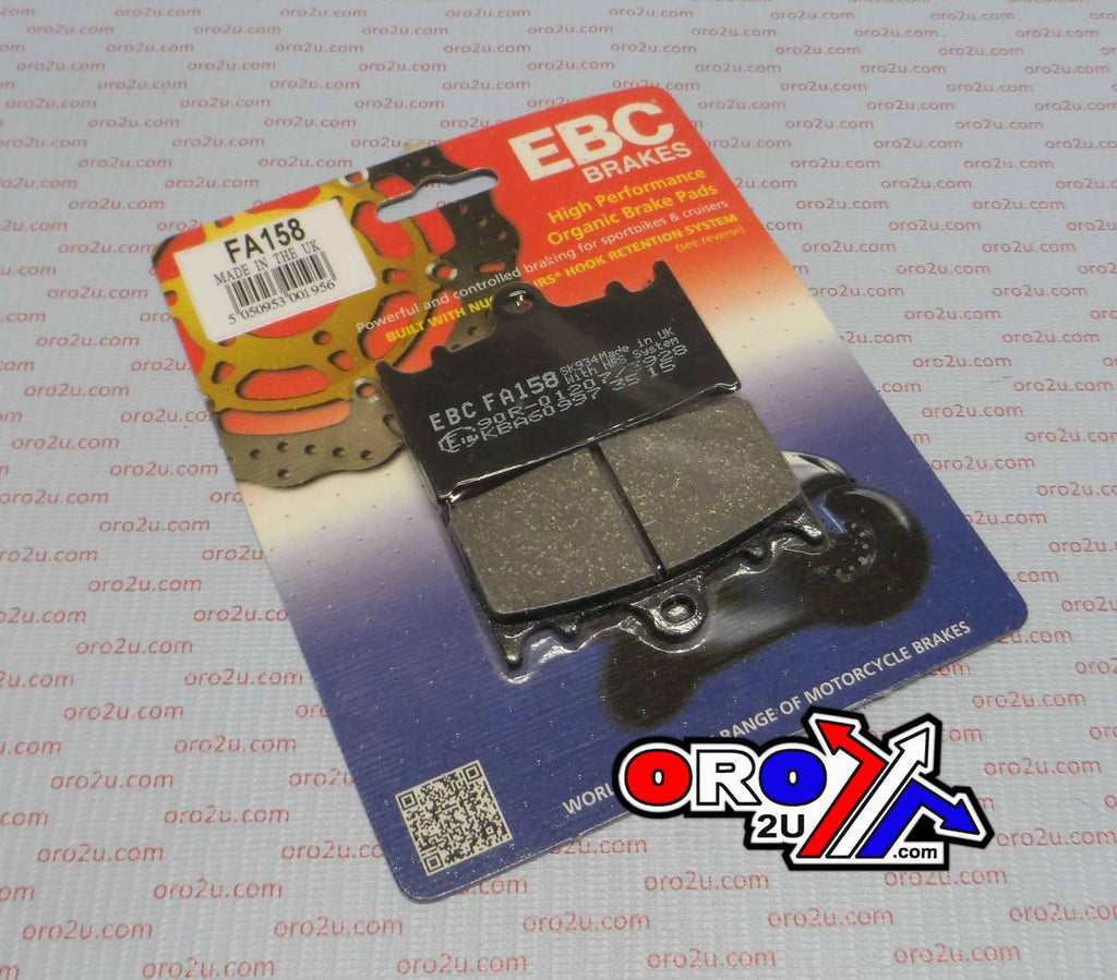 BRAKE PADS DISC EBC FA158