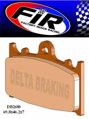 BRAKE PADS MINERAL ORGANIC M DB2680-M
