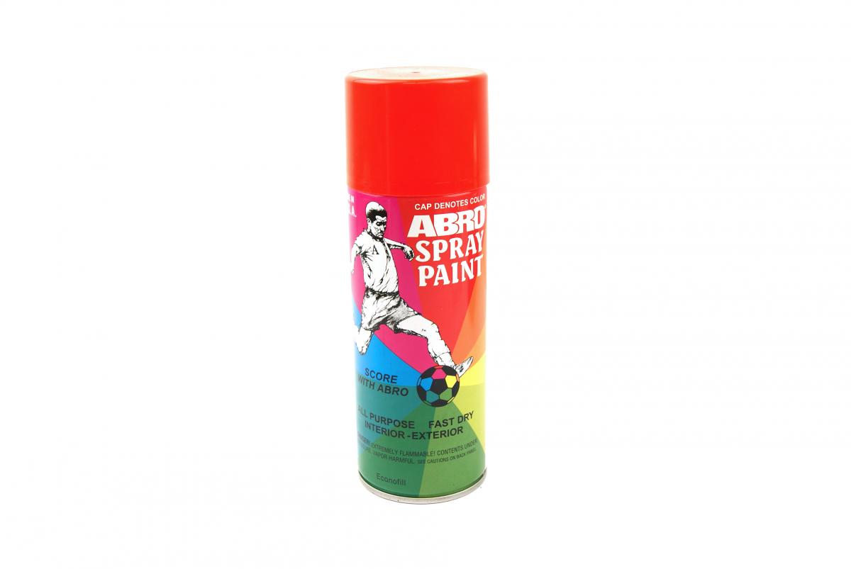 SPRAY PAINT FLUORESCENT ORANGE, ABRO 101