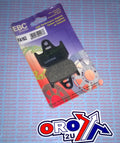 BRAKE PADS STD KEVLAR ORGANIC SEMI-METAL BLACK EBC FA162