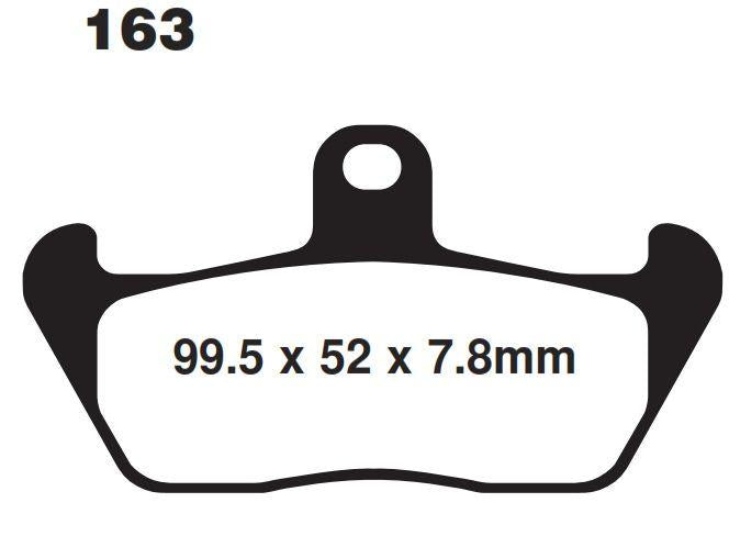 BRAKE PADS DISC VD929 VESRAH S1927