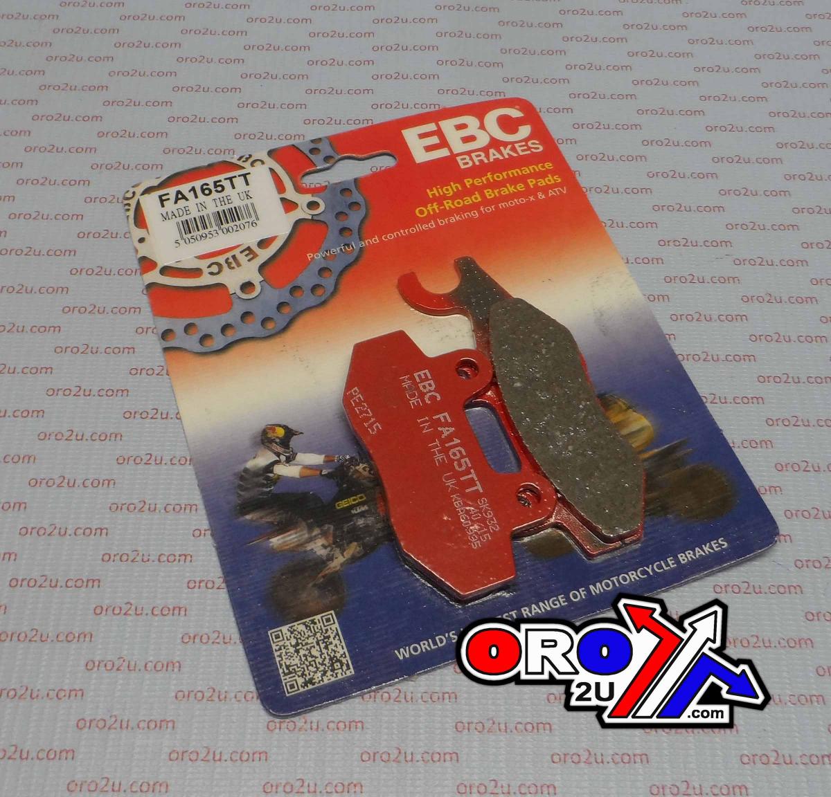 BRAKE PADS STD EBC FA165TT