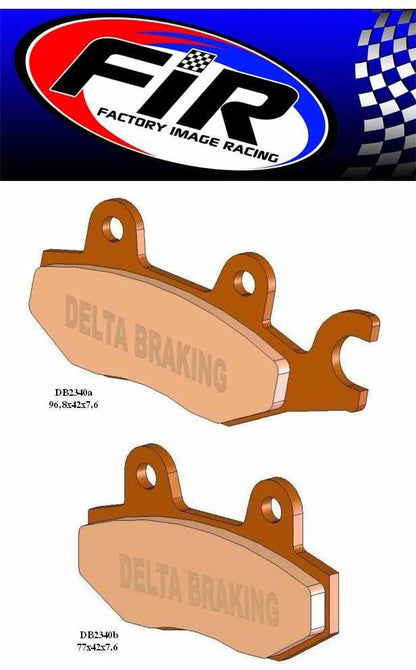 BRAKE PADS MINERAL ORGANIC M DB2340-M