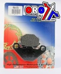 BRAKE PADS STD KEVLAR ORGANIC SEMI-METAL BLACK EBC FA173