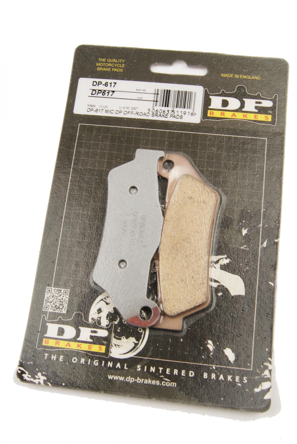 BRAKE PADS SINTERED DP BRAKES, DP617 Premium