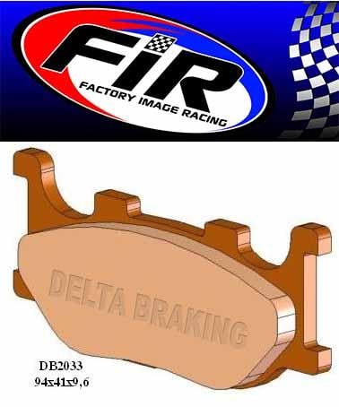 BRAKE PADS SINTERED METAL N4, RD-N4 HIGH FRICTION, DB2033 RD-N4, BP100X00F
