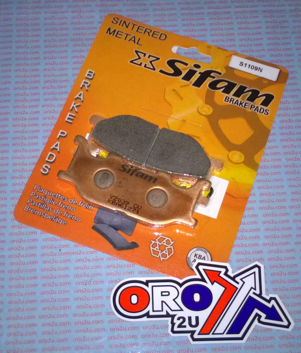 BRAKE PADS SINTERED METAL, SIFAM S1109N (FA199)