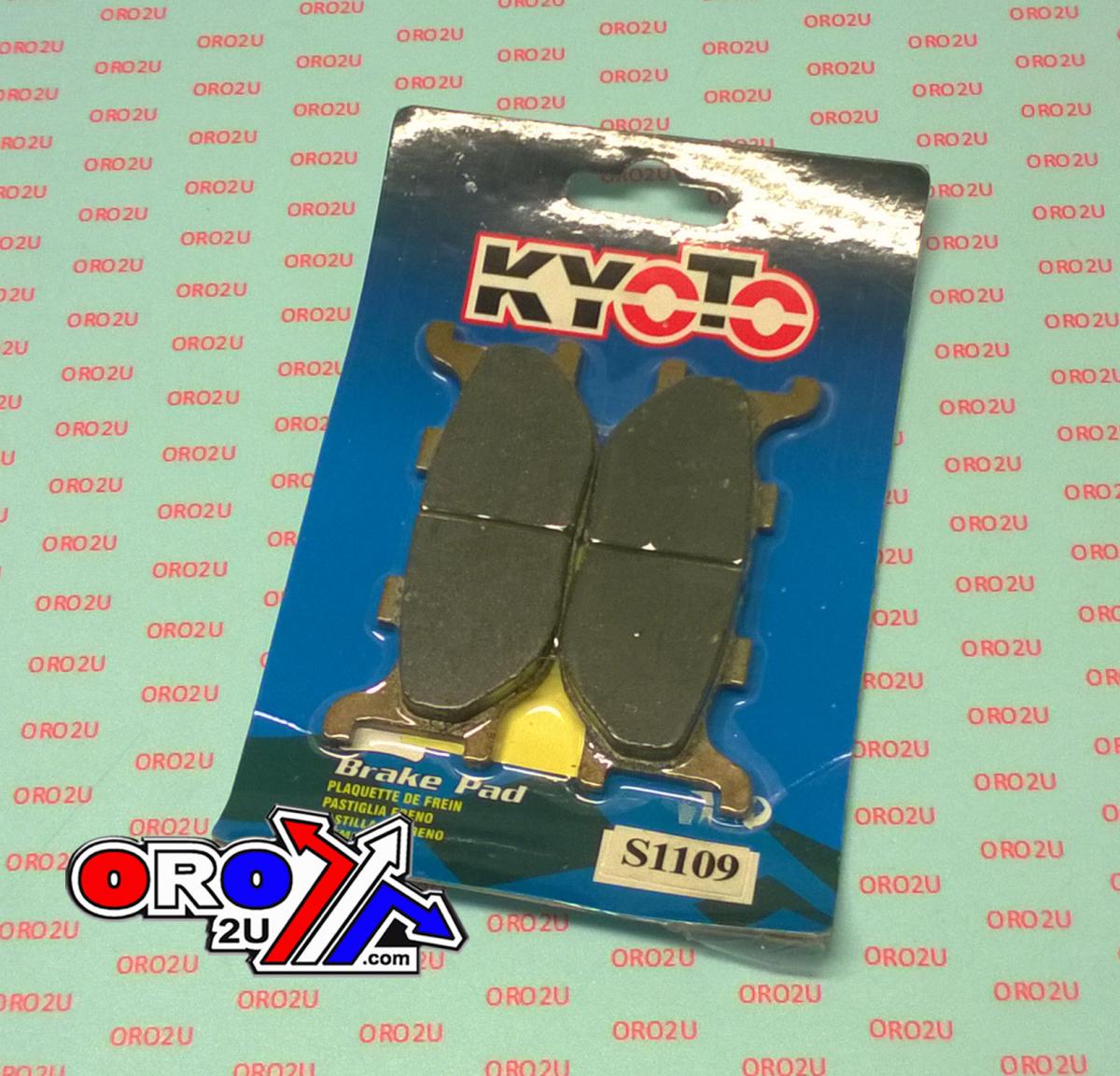 BRAKE PADS SEMI-METAL, KYOTO S1109 (FA199)