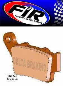 BRAKE PADS SEMI-METALLIC SM