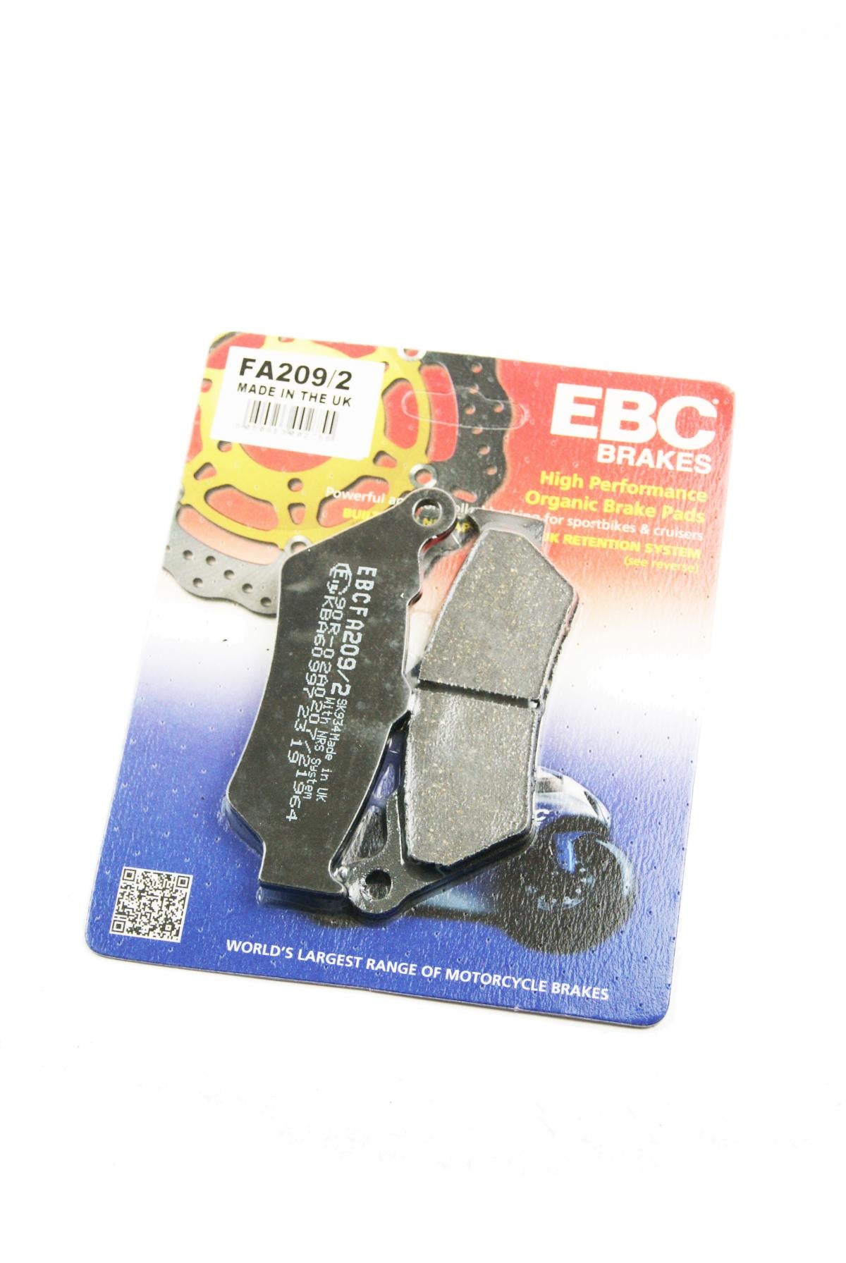 BRAKE PADS BMW KTM EBC FA209/2