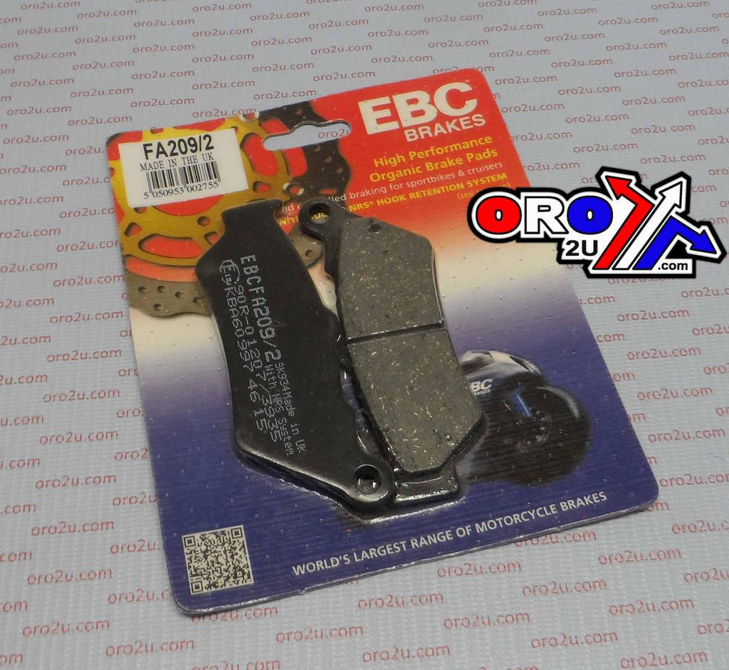 BRAKE PADS BMW KTM EBC FA209/2