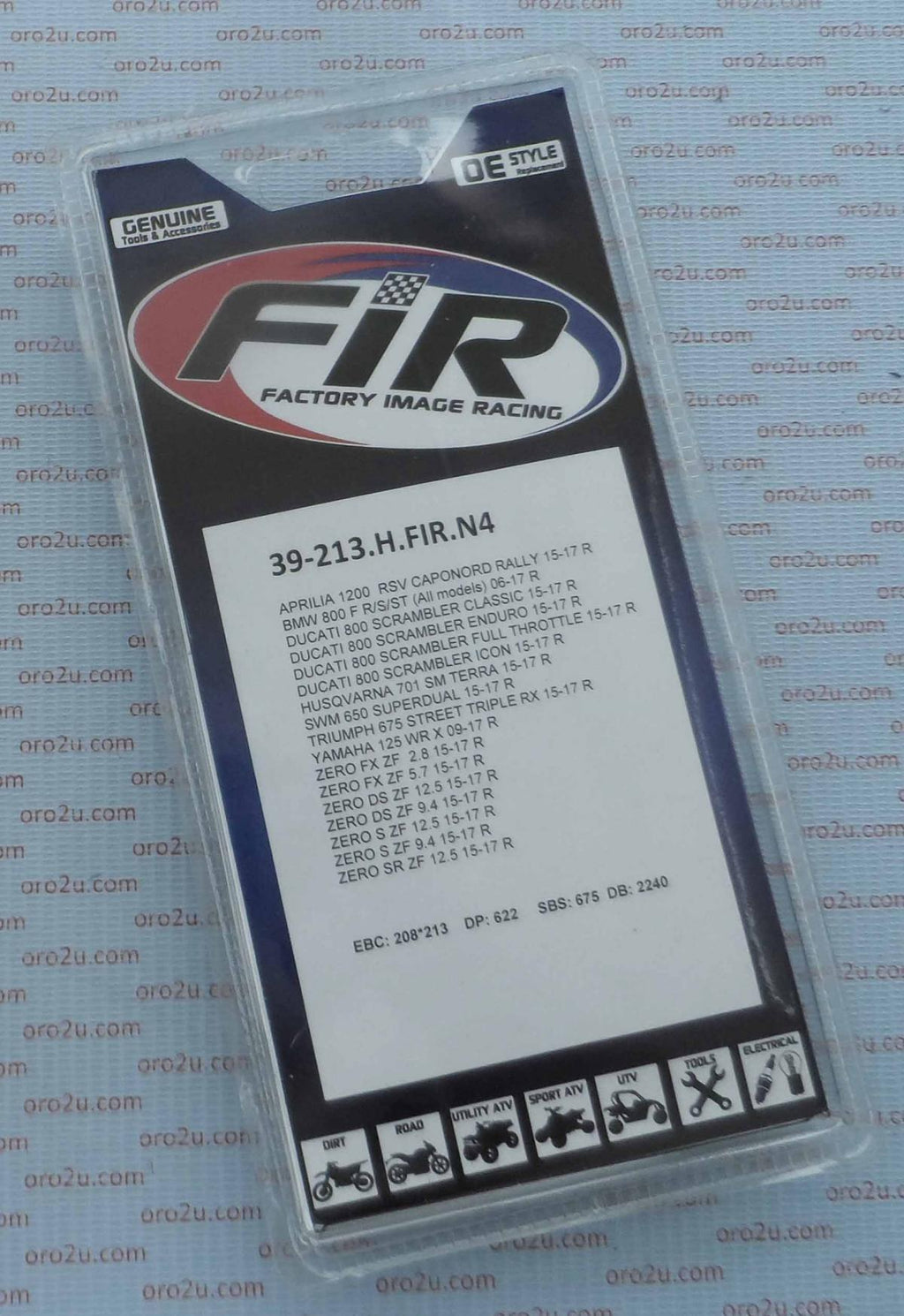 BRAKE PADS SINTERED METAL N4, RD-N4 DB2240