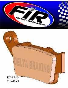 BRAKE PADS SEMI-METALLIC SM DB2240 SM