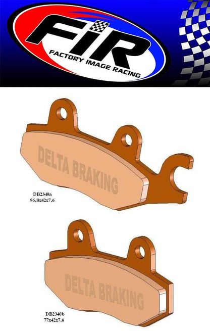 BRAKE PADS SINTERED METAL N4, RD-N4 DB2340, BP034X00F