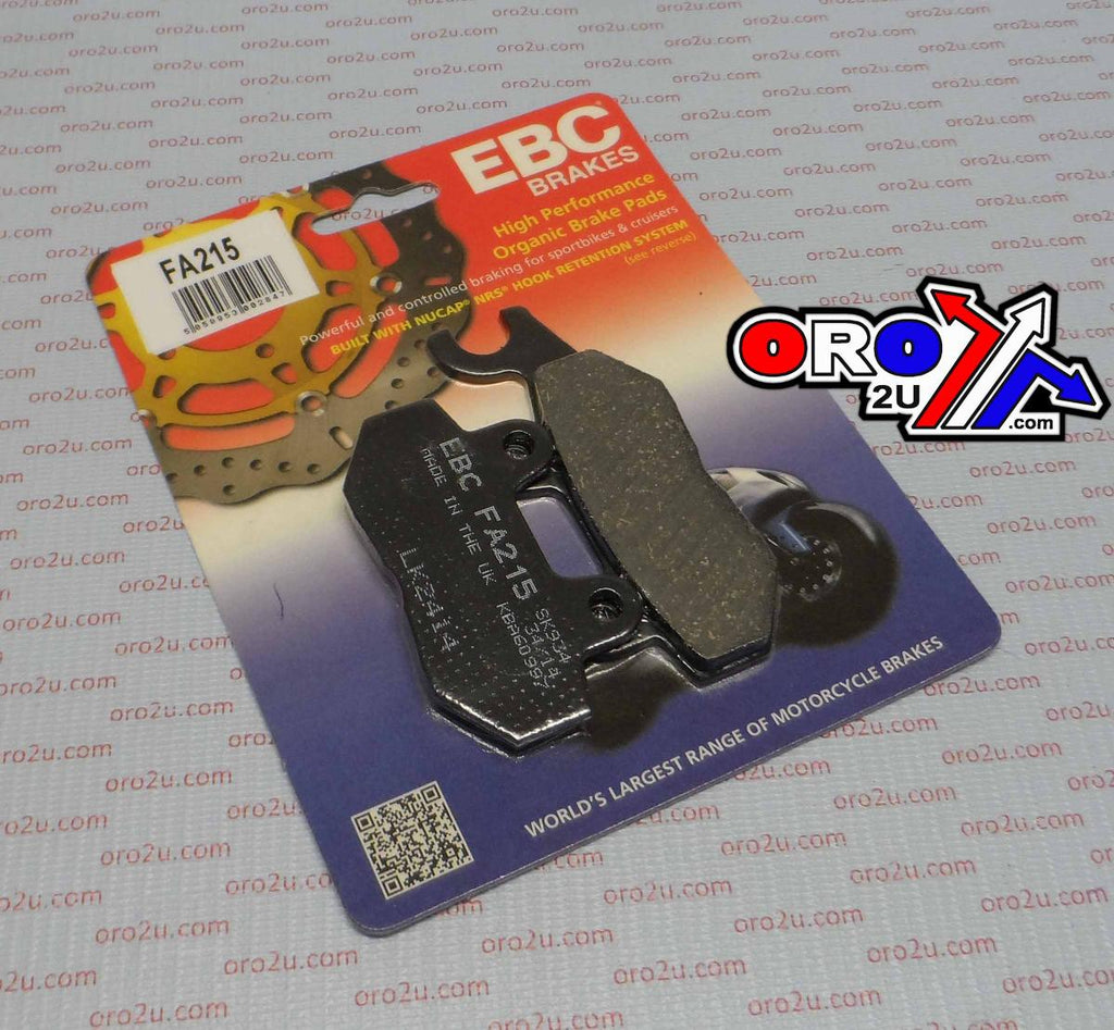 BRAKE PADS TRIUMPH HINCKLEY EBC FA215