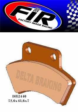 BRAKE PADS MINERAL ORGANIC M DB2440-M