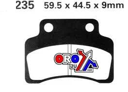 BRAKE PADS STD SCOOTER ORGANIC, SFA235 EBC