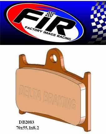 BRAKE PADS SINTERED METAL N4, RD-N4 DB2083, BP146X00F