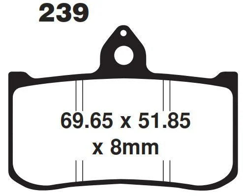 BRAKE PADS EBC FA239