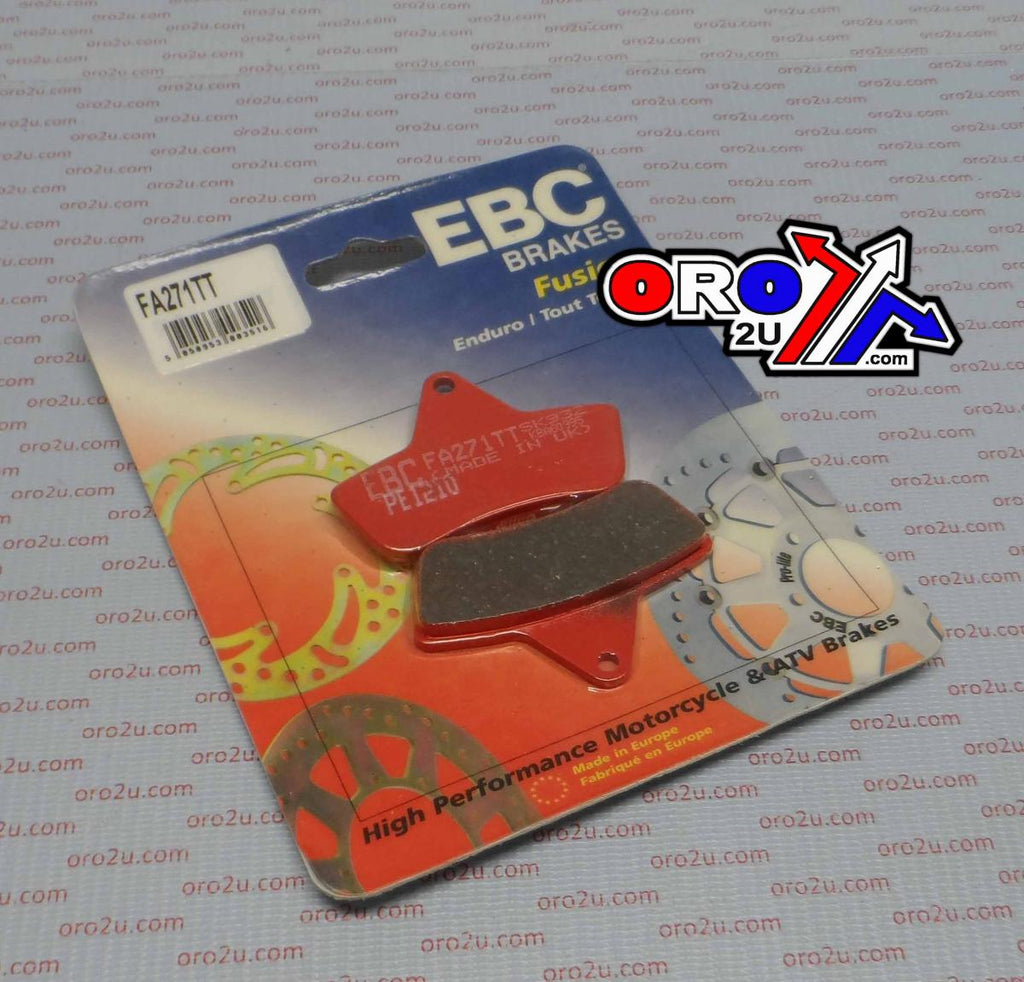 BRAKE PADS SEMI-METAL EBC FA271TT