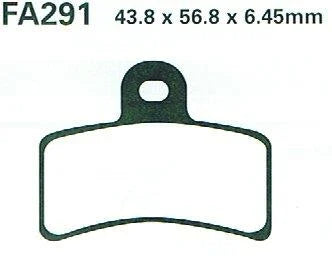 BRAKE PADS GASGAS EBC FA291