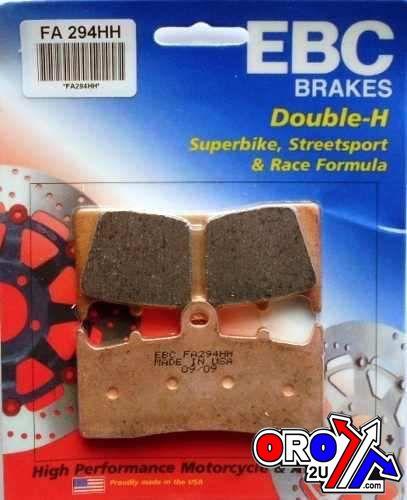 BRAKE PADS SINTERED METAL BMW KAWASAKI EBC FA294HH