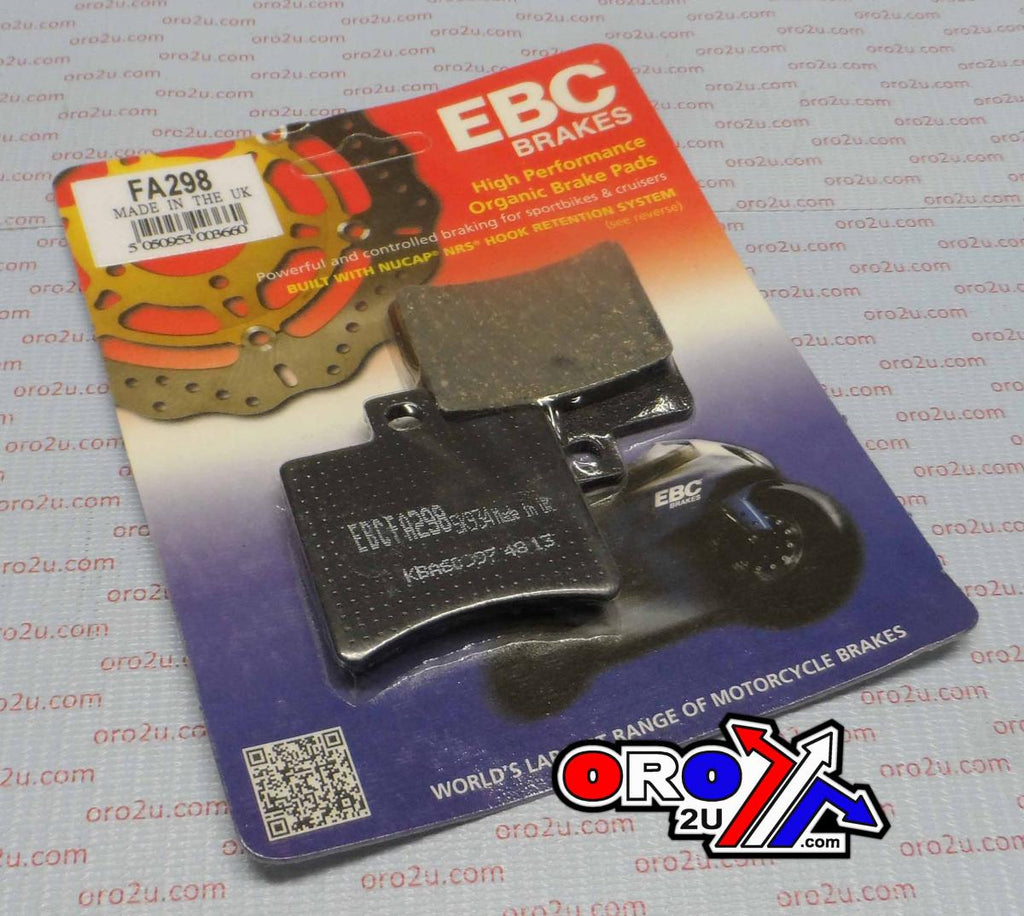 BRAKE PADS STD EBC FA298