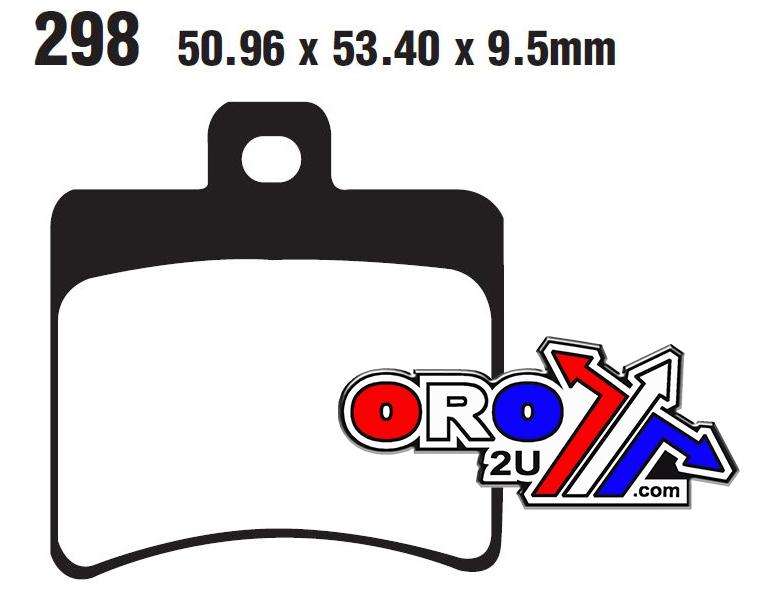 BRAKE PADS STD EBC FA298