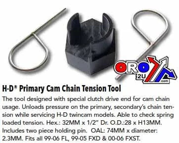 HD PRIMARY CAM CHAIN TENSION, HARLEY