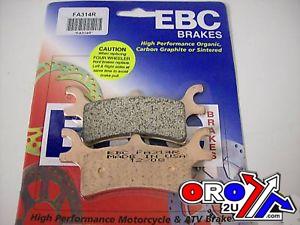 BRAKE PADS SINTERED METAL POLARIS EBC FA314R