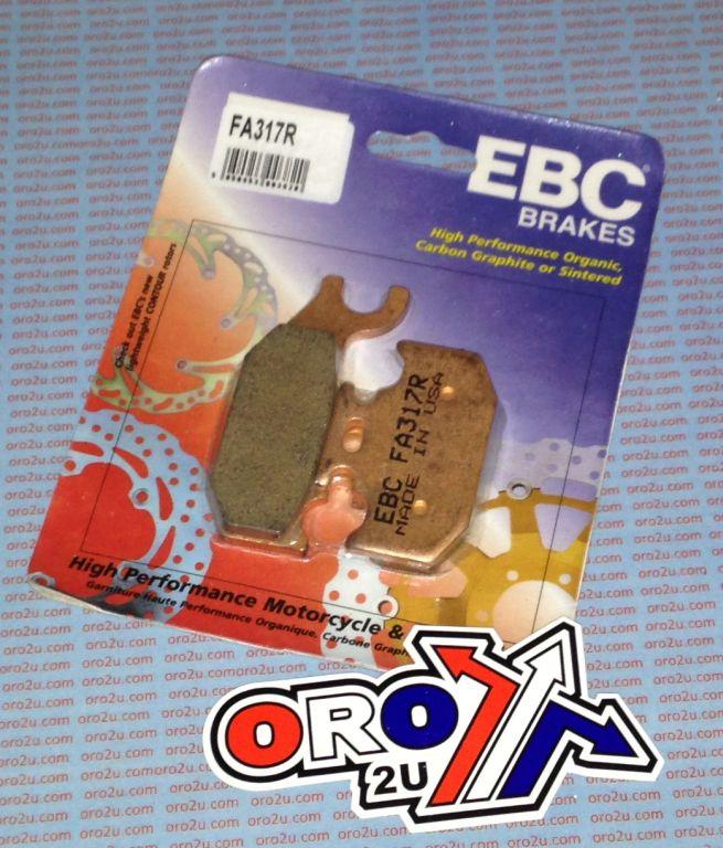BRAKE PADS SINTERED METAL BOMBARDIER CAN-AM EBC FA317R