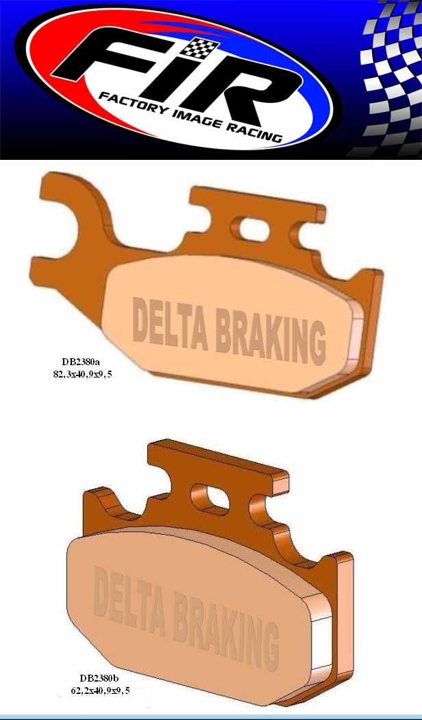 BRAKE PADS SINTERED METAL HD, QD-D EXTREME, DB2380 QD-D, BP038DDDD