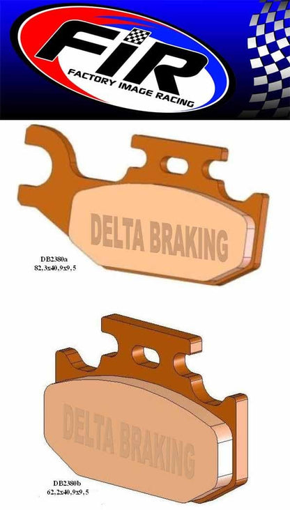 BRAKE PADS SINTERED METAL HS, MX-N HIGH FRICTION, BP038T05D,DB2380 -N