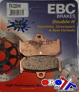 BRAKE PADS SINTERED METAL EBC FA320HH
