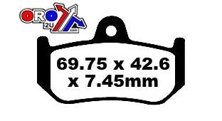 BRAKE PADS SINTERED METAL EBC FA320HH