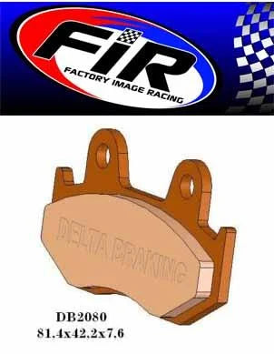 BRAKE PADS SINTERED METAL HS, MX-N HIGH FRICTION