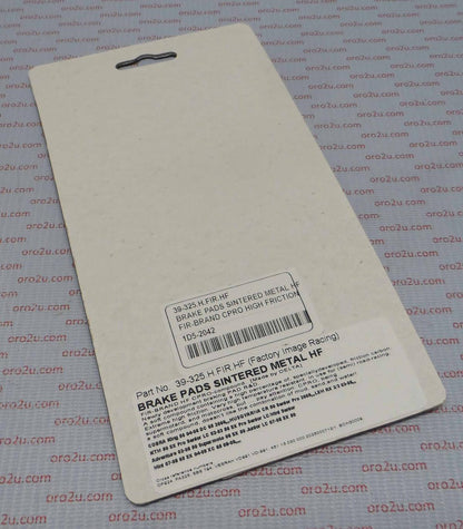 BRAKE PADS SINTERED METAL HF, CPRO HIGH FRICTION, DB2360-CPRO