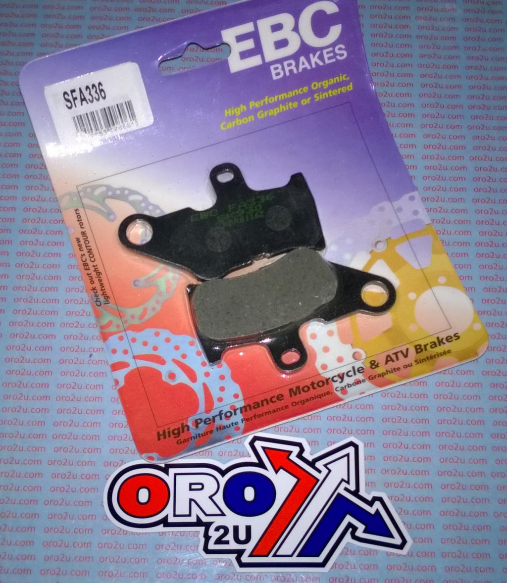 BRAKE PADS STD SCOOTER ORGANIC EBC SFA336