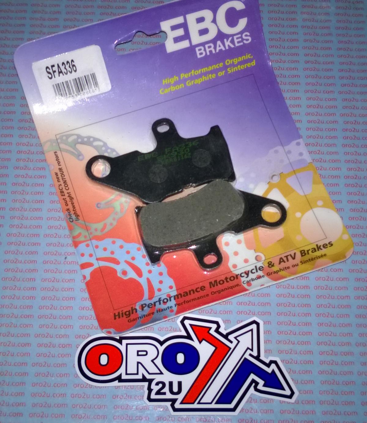 BRAKE PADS STD SCOOTER ORGANIC EBC SFA336