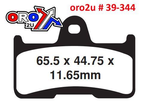 BRAKE PADS DP BRAKES HARD, DP930 Premium Sintered, 39-344