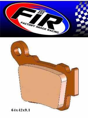 BRAKE PADS SINTERED METAL HS, MX-N HIGH FRICTION