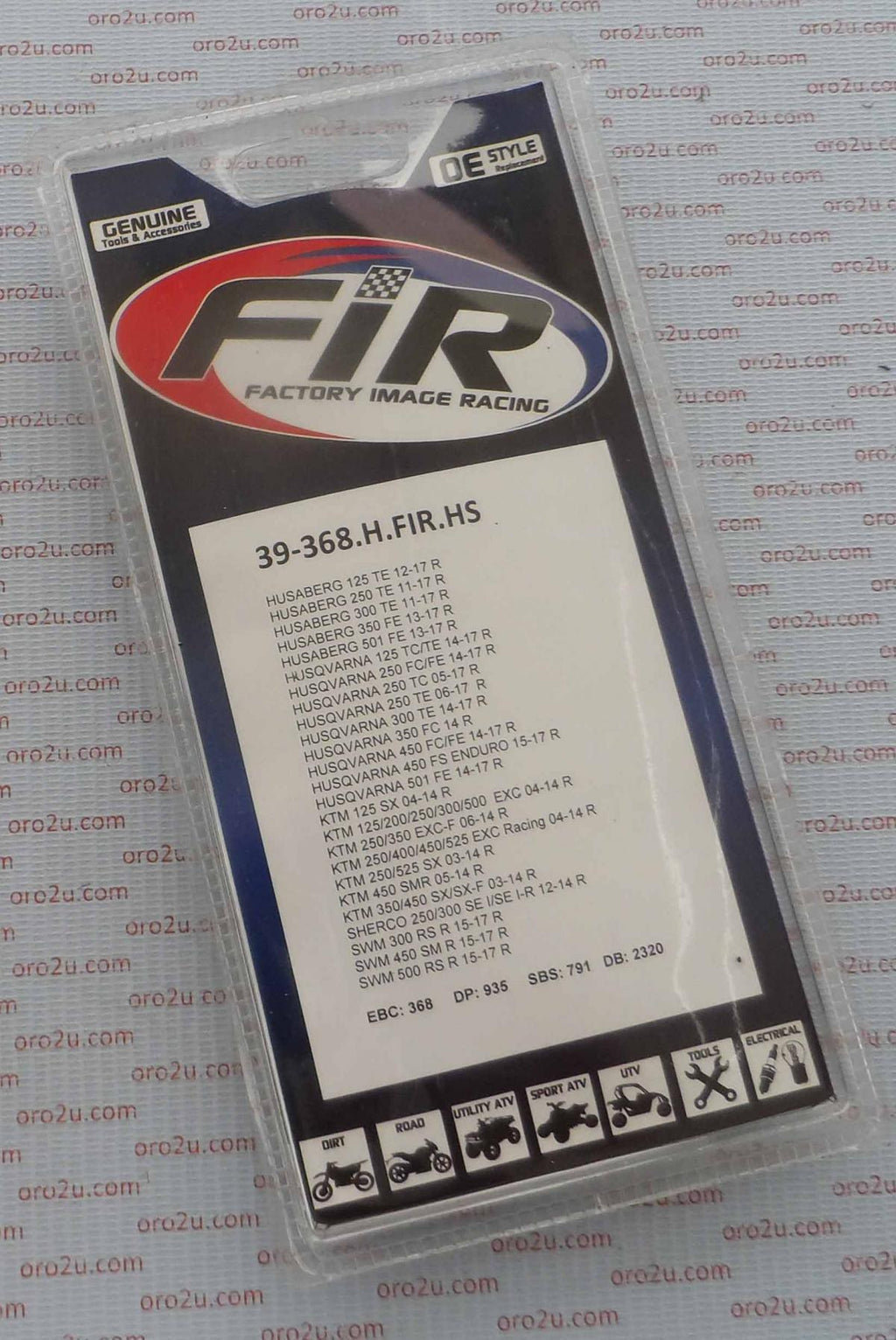 BRAKE PADS SINTERED METAL HS, MX-N HIGH FRICTION