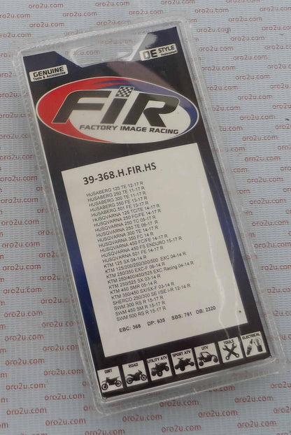 BRAKE PADS SINTERED METAL HS, MX-N HIGH FRICTION