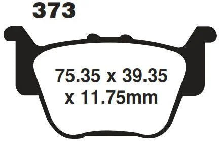 BRAKE PADS FA373TT EBC