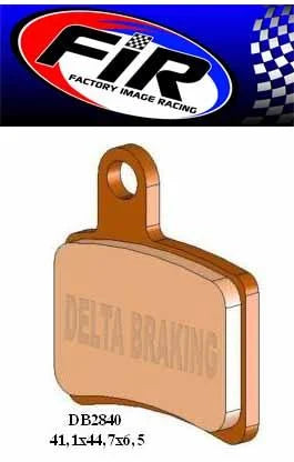 BRAKE PADS SINTERED METAL HS, MX-N HIGH FRICTION, DB2840-N