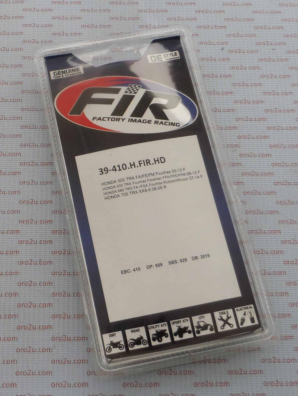 BRAKE PADS SINTERED METAL HD, QD-D EXTREME, DB2015 QD-D, BP084DDDD